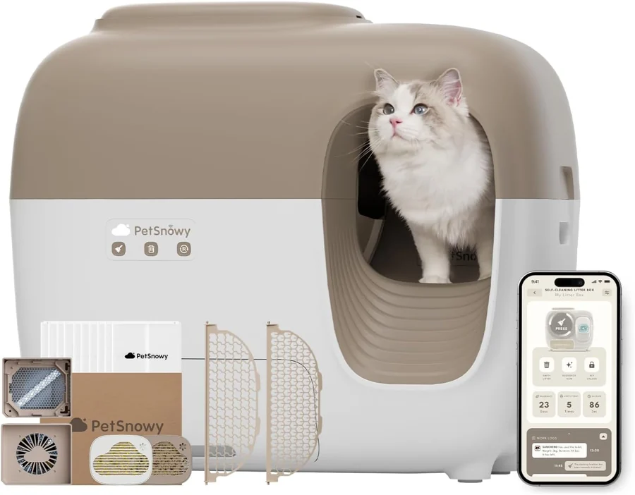 PetSnowy SNOW+ automatic litter box reference configuration