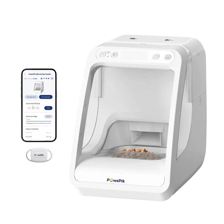 PawsPik 16-cup RFID feeder reference configuration