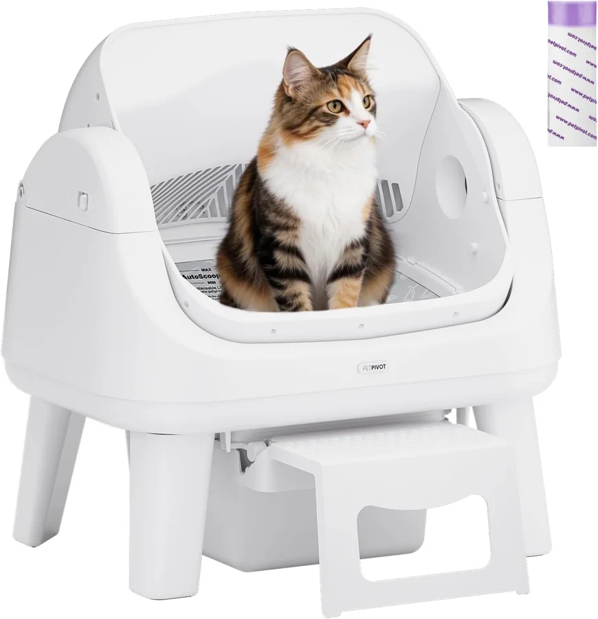 PetPivot Open-top automatic litter box reference configuration